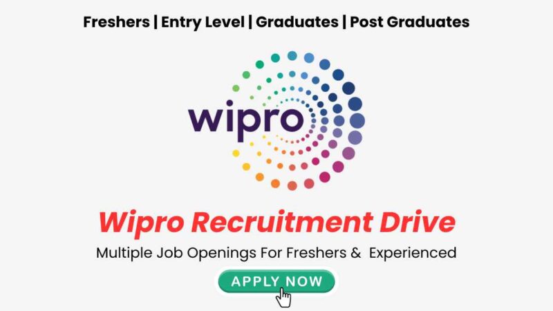 Wipro Job Interview News: Apply Now for High-Paying Jobs for Freshers and Experienced